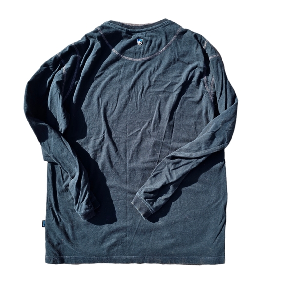 Kuhl Men's Long Sleeve Wildfibre Organic Cotton Shirt Size large - Picture 3 of 6